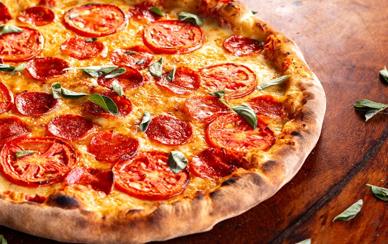 Green Lantern Special signature pizza